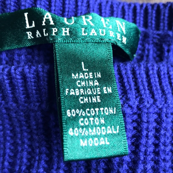 Lauren Ralph Lauren Mixed media sweater - Picture 8 of 8
